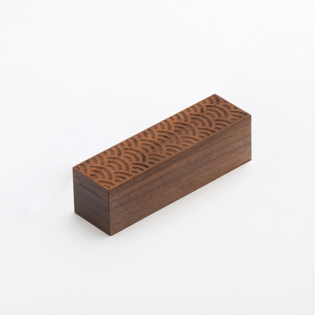 おまもり(ウォールナット) 印鑑ケースのみ(全5柄)