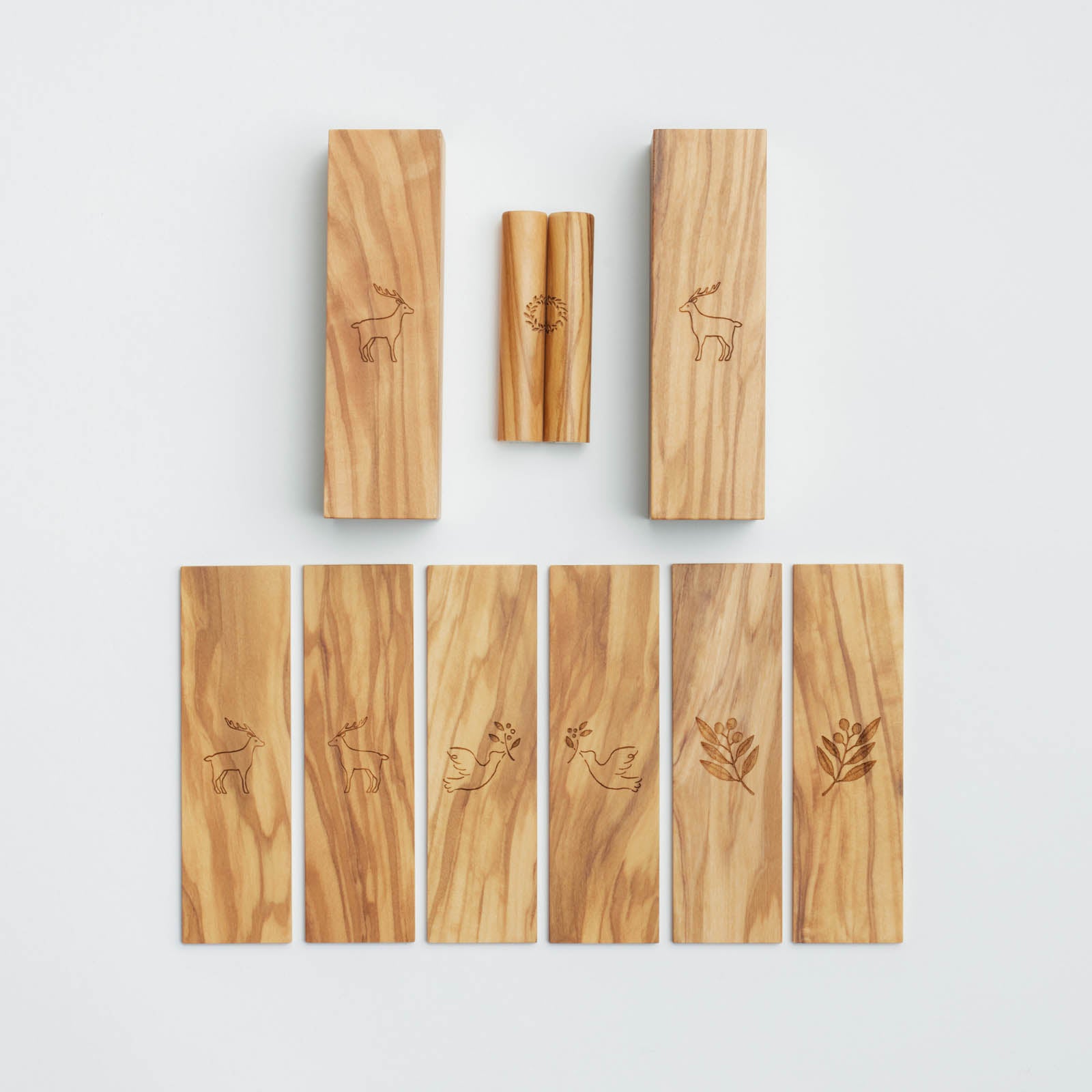 プレミア]enman(オリーブ×オリーブ)『鹿』 (2本セット)